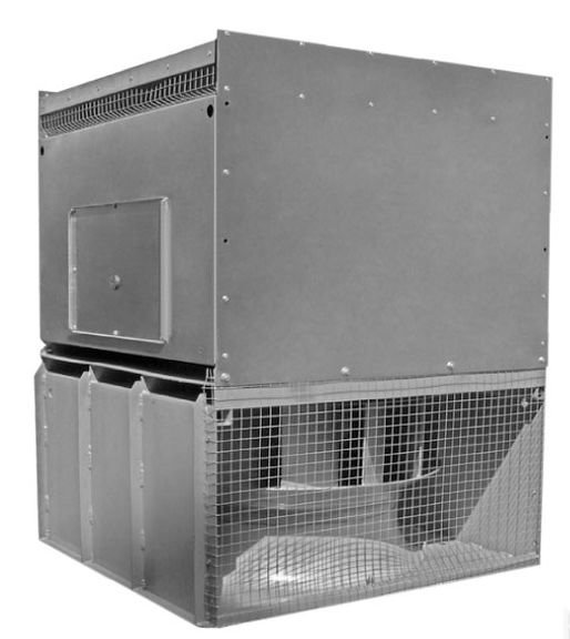 Крышный вентилятор ВКРН-А/Б-8ДУ-6 дымоудаления
