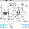 Вентилятор Flaktwoods 63 JM Aerofoil осевой энергосберегающий