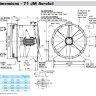 Вентилятор Flaktwoods 71 JM Aerofoil осевой энергосберегающий