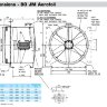 Вентилятор Flaktwoods 80 JM Aerofoil осевой энергосберегающий