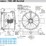 Вентилятор Flaktwoods 100 JM Aerofoil осевой энергосберегающий