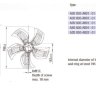 Вентилятор Ebmpapst A6D800-AH01-01 осевой