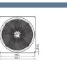 Вентилятор Ebmpapst WZD800-GG03-01 осевой