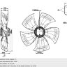 Вентилятор Ebmpapst A6E630-AN01-01 осевой