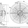 Вентилятор Ebmpapst W2E250-CM06-01 осевой