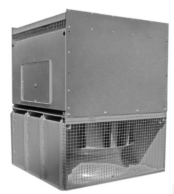 Крышный вентилятор ВКРН-А/Б-3,55ДУ-4 дымоудаления