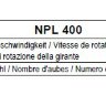 Рабочие колеса Comefri NPL 400 с загнутыми назад лопатками