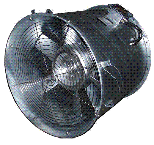 Вентилятор осевой Witt-Sohn для контейнеровоза