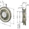 Вентилятор Ebmpapst REF100-11/14 компактный DC 24B