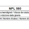 Рабочие колеса Comefri NPL 560 с загнутыми назад лопатками