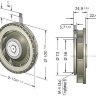 Вентилятор Ebmpapst REF100-11/18 компактный DC 48B