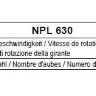 Рабочие колеса Comefri NPL 630 с загнутыми назад лопатками