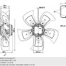 Вентилятор Ebmpapst A4D500-AD03-01 осевой