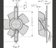 Вентилятор Ebmpapst 4606TZ 108x37 AC - компактный