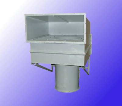 Пристенный вентилятор ВРП-А-8ДУ-8 дымоудаления