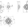 Вентилятор Ebmpapst A2D250-AA02-01 осевой