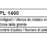 Рабочие колеса Comefri NPL 1400 с загнутыми назад лопатками