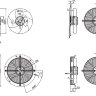 Вентилятор Ebmpapst A2D250-AH02-01 осевой