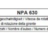 Рабочие колеса Comefri NPA 630 с загнутыми назад лопатками