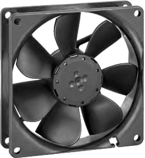 Вентилятор Ebmpapst 3414NM 92x92x25 DC - компактный