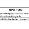 Рабочие колеса Comefri NPA 1000 с загнутыми назад лопатками