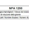 Рабочие колеса Comefri NPA 1250 с загнутыми назад лопатками