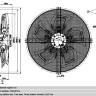 Вентилятор Ebmpapst S4D710-BF01-02 осевой
