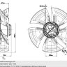Вентилятор Ebmpapst A4D350-AN08-02 осевой