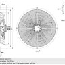 Вентилятор Ebmpapst S4D560-AM03-01 осевой