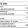 Вентилятор Comefri BAFE 800