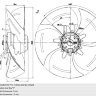 Вентилятор Ebmpapst A4D350-AP08-02 осевой