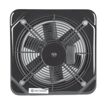 Вентилятор Deltafan 250R6-6-50-230 осевой настенный