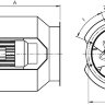 Вентилятор осевой вытяжной AXCBF 315D4-32