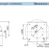 Вентилятор Nicotra крышный RGA 31-4550-MD