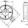 Вентилятор Ebmpapst 7856ES 150x172x55 AC - компактный