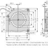 Вентилятор Ebmpapst RL90-18/14NG компактный DC 24B