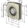 Вентилятор Ebmpapst RLF100-11/14 компактный DC