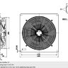 Вентилятор Ebmpapst W6D630-DN01-02 осевой