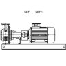 Насос Lowara SHF 0,75-75 кВт трехфазный 2-х полюсный