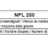 Рабочие колеса Comefri NPL 250 с загнутыми назад лопатками