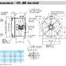 Вентилятор Flaktwoods 45 JM Aerofoil осевой энергосберегающий